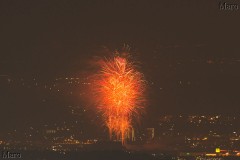 大文字山から宇治川花火大会を望む 2013年 その5 大文字山から宇治川花火大会を望む 2013年 その5