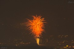 大文字山から宇治川花火大会を望む 2013年 その15 大文字山から宇治川花火大会を望む 2013年 その15