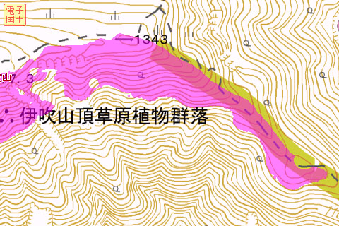 「あべのハルカス」可視マップ 岐阜県 伊吹山(県境尾根) 「あべのハルカス」可視マップ 岐阜県 伊吹山(県境尾根)