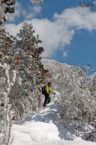 雪の綿向山の思い出 山食音のオーナー店主と 鈴鹿山脈 雪の綿向山の思い出 山食音のオーナー店主と 鈴鹿山脈